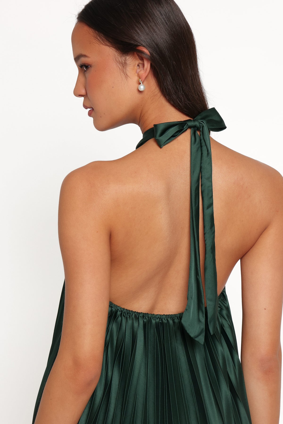 Darina Pleated Skirt Set - Olive