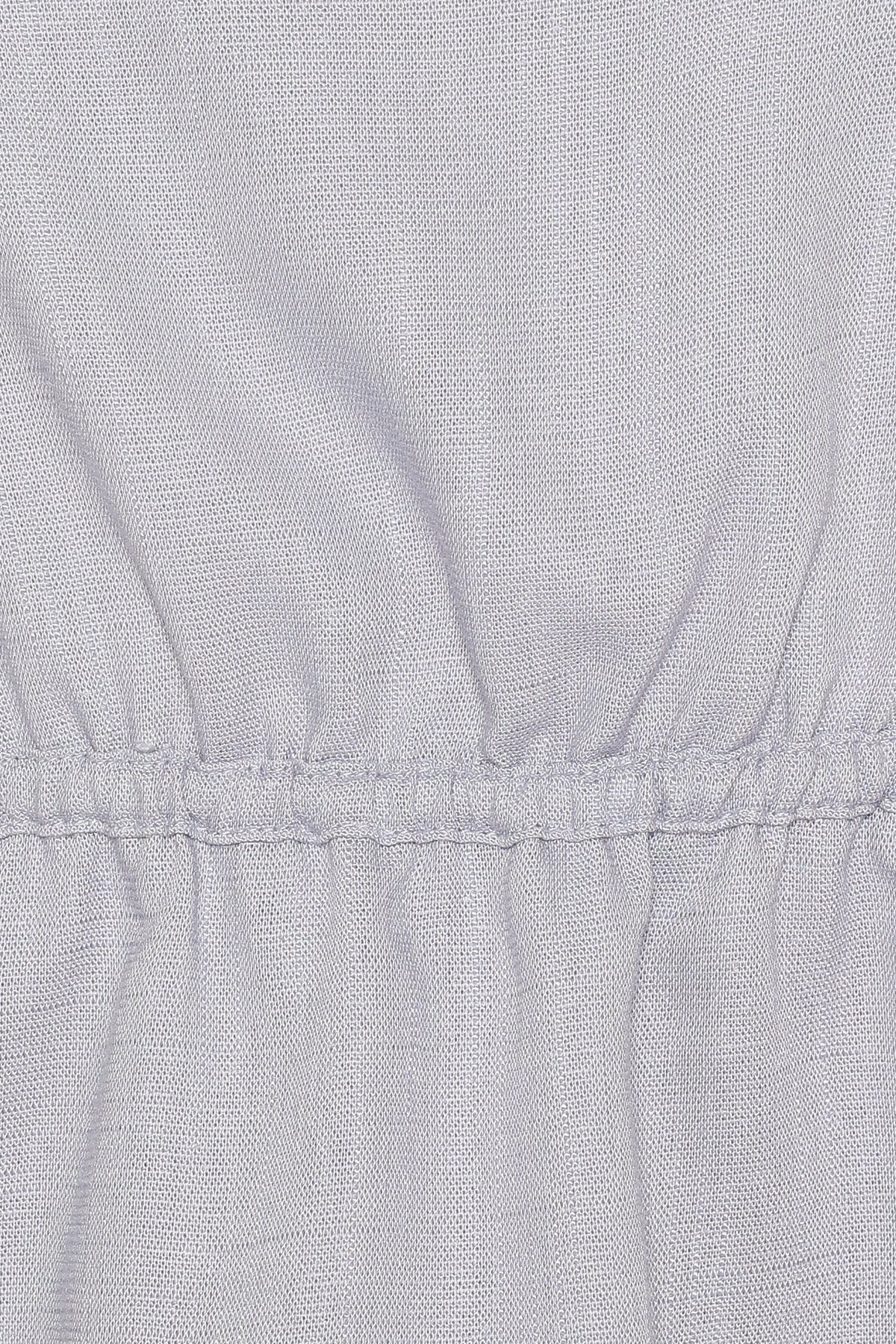 Bettie Top - Light Blue Linen
