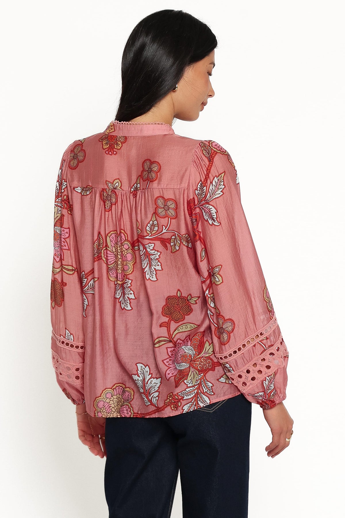 Eugenia Top - Pink Floral