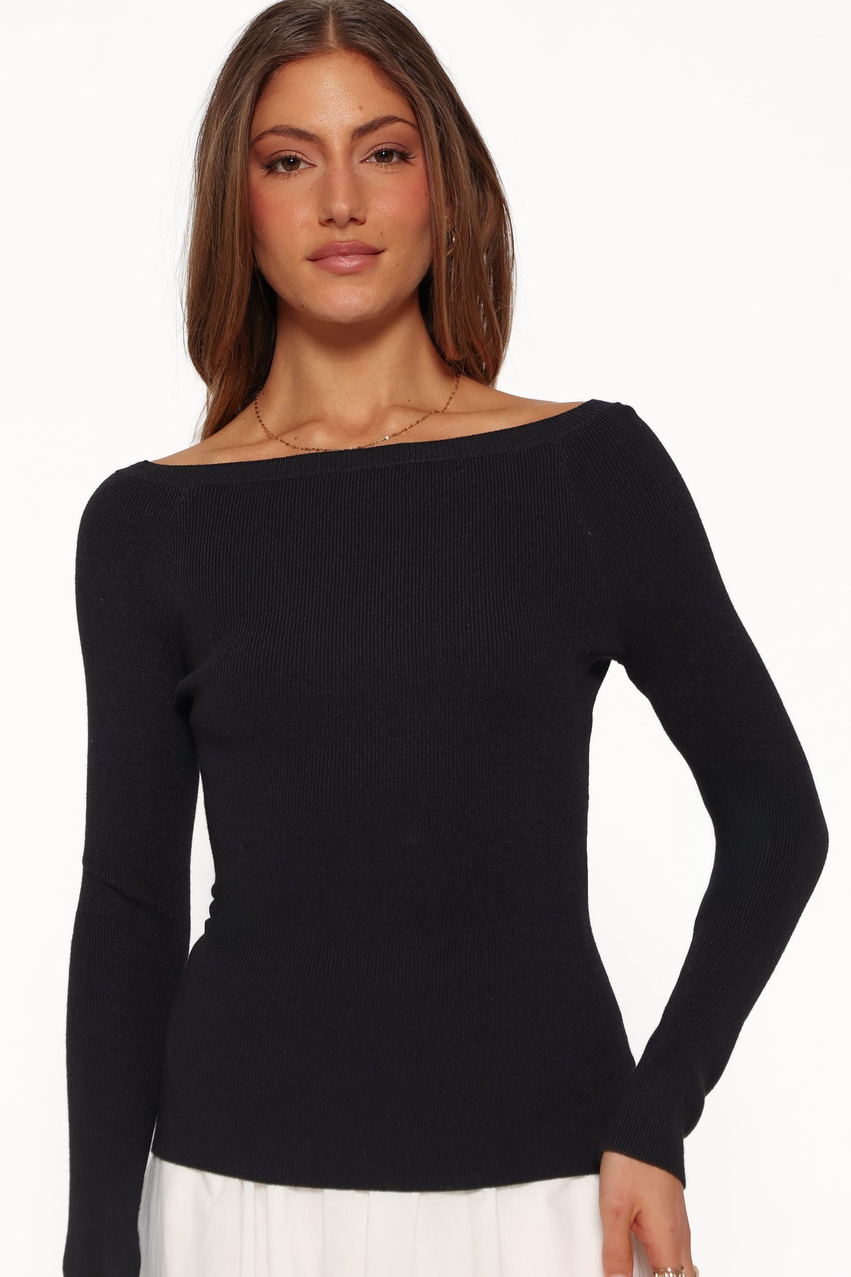 Presley Knit Top - Black