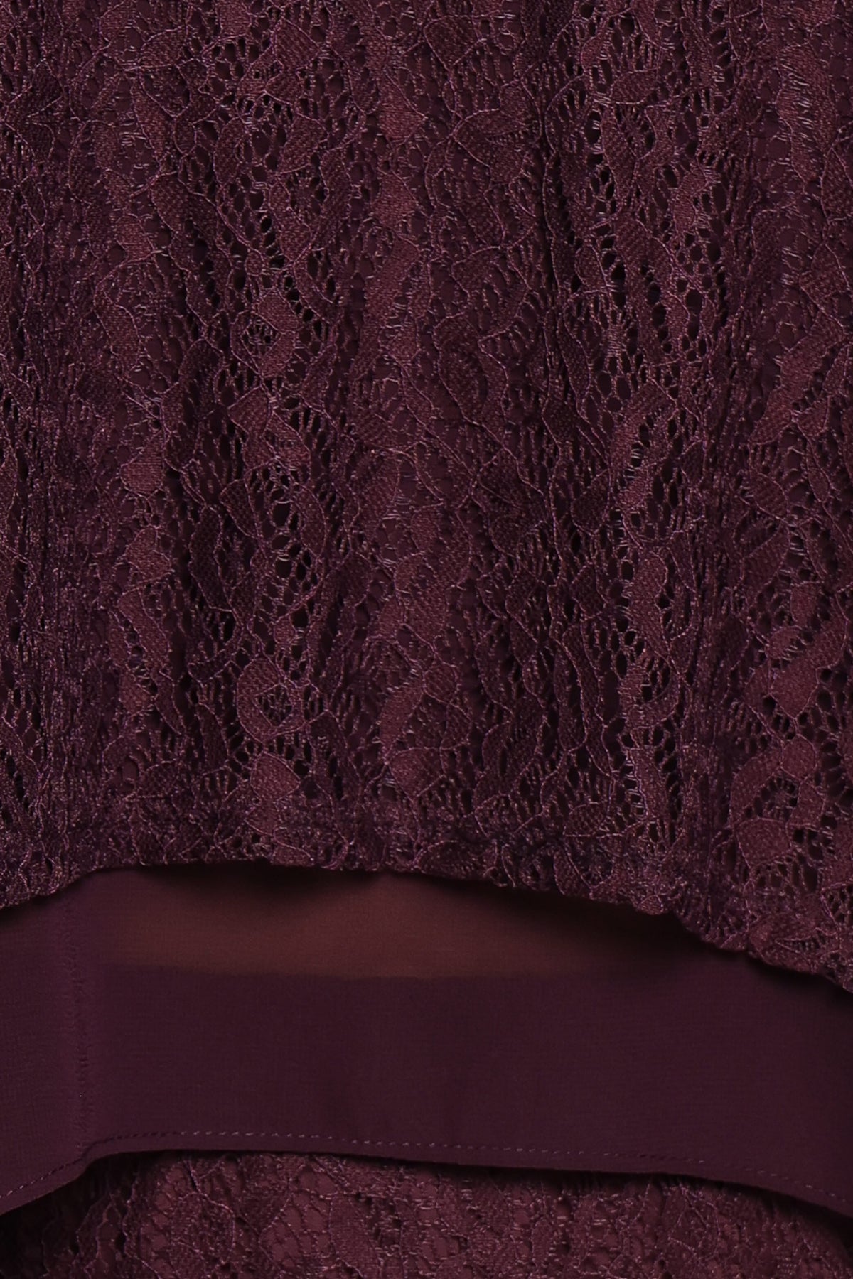 Tracy Halter Top - Plum Lace